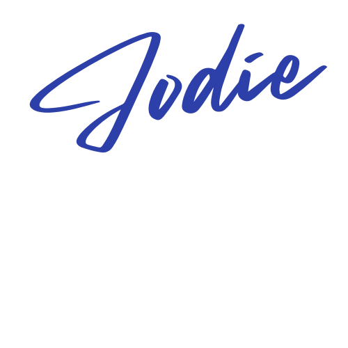 The word “Jodie” in script